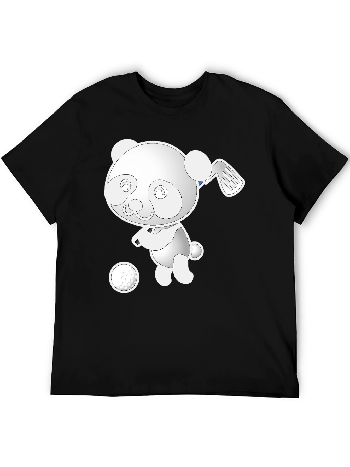 Golf Panda Graphic Tee - Unique Design