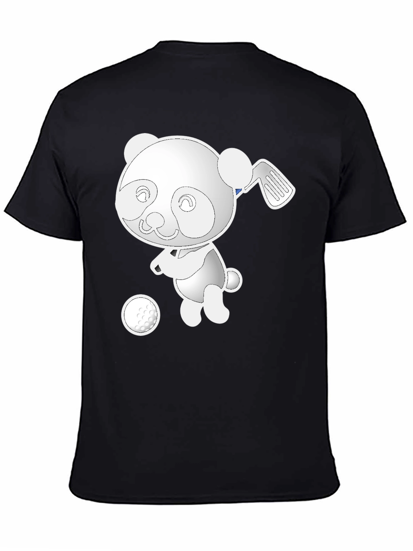 Golf Panda Graphic Tee - Unique Design