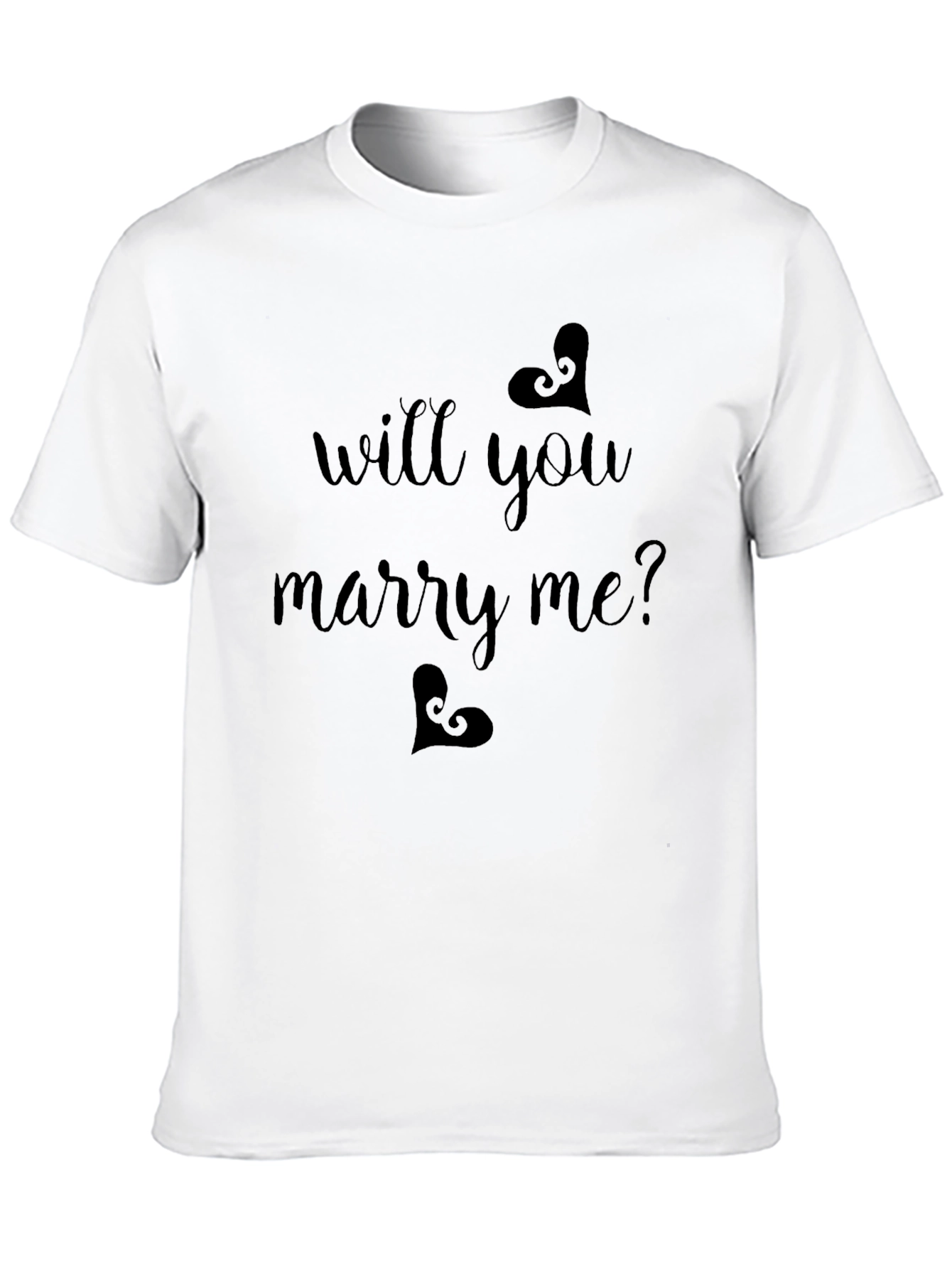 Will You Marry Me? T-Shirt - Proposal Tee