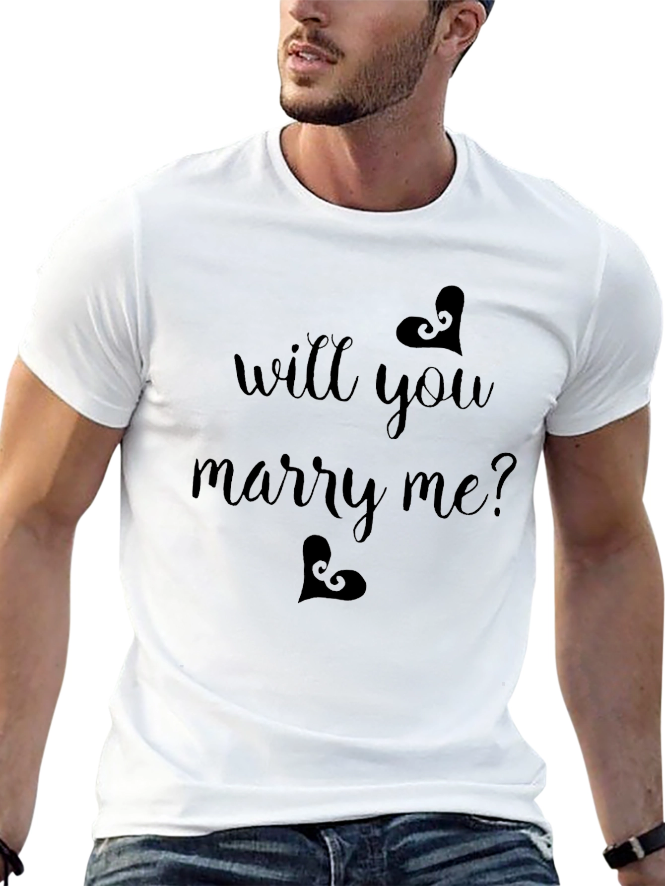 Will You Marry Me? T-Shirt - Proposal Tee