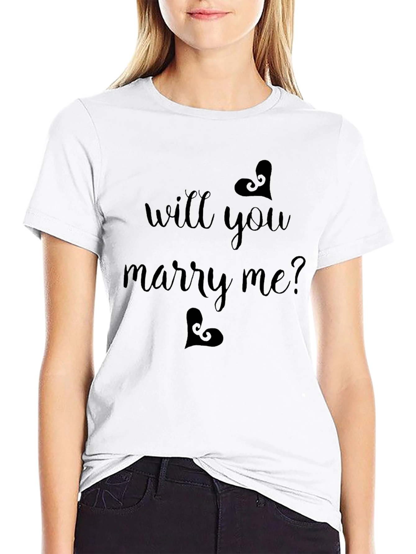 Will You Marry Me? T-Shirt - Proposal Tee
