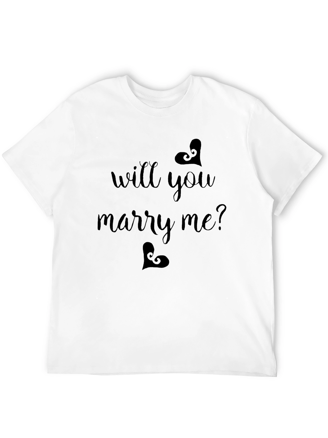 Will You Marry Me? T-Shirt - Proposal Tee