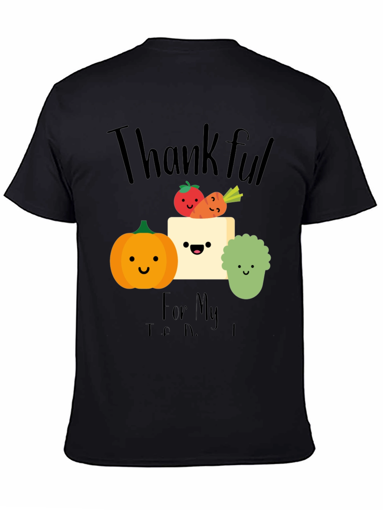Thankful for My Tofu Vegan T-Shirt