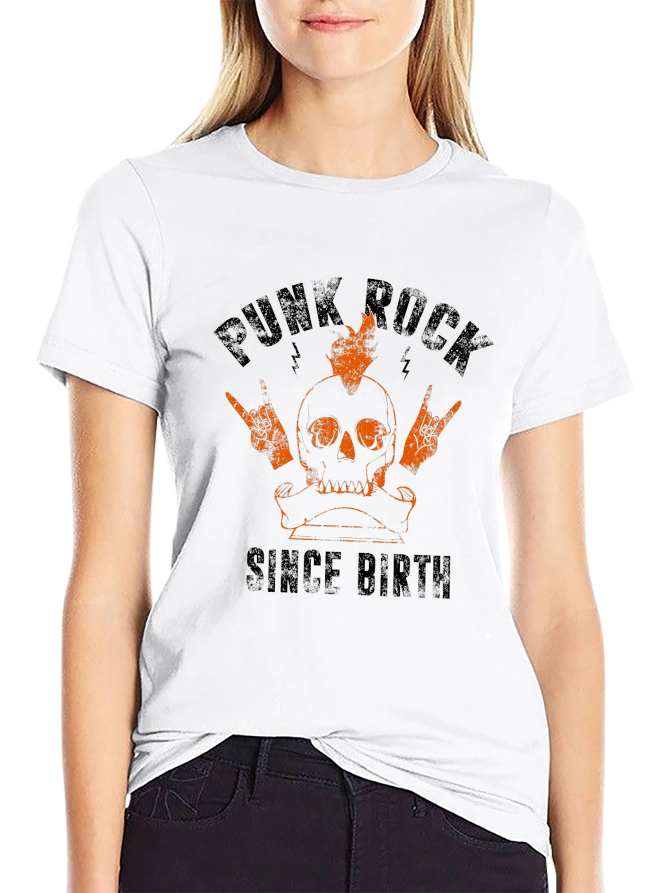 Punk Rock Since Birth Graphic Tee