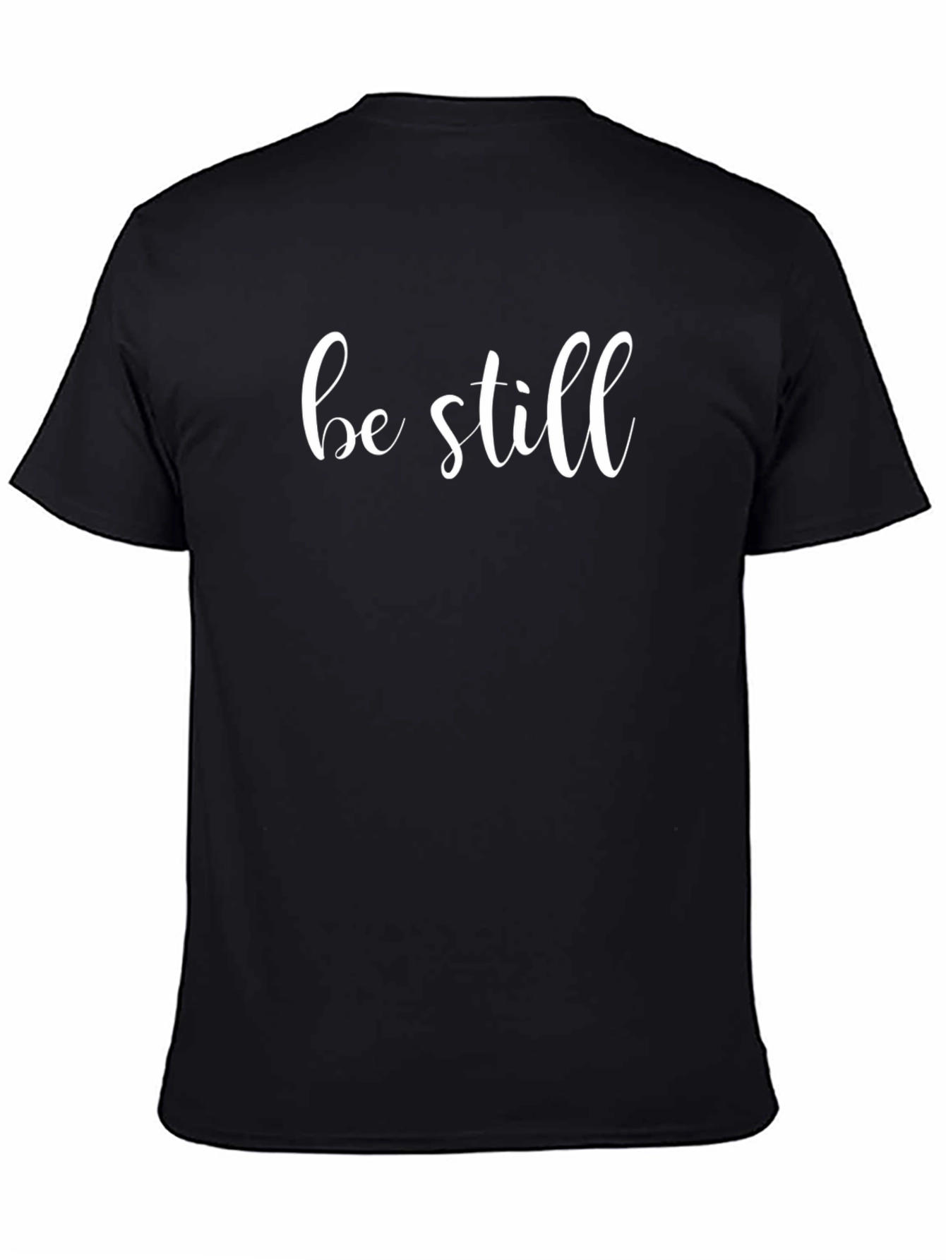 Be Still Graphic Tee - Mens Black T-Shirt