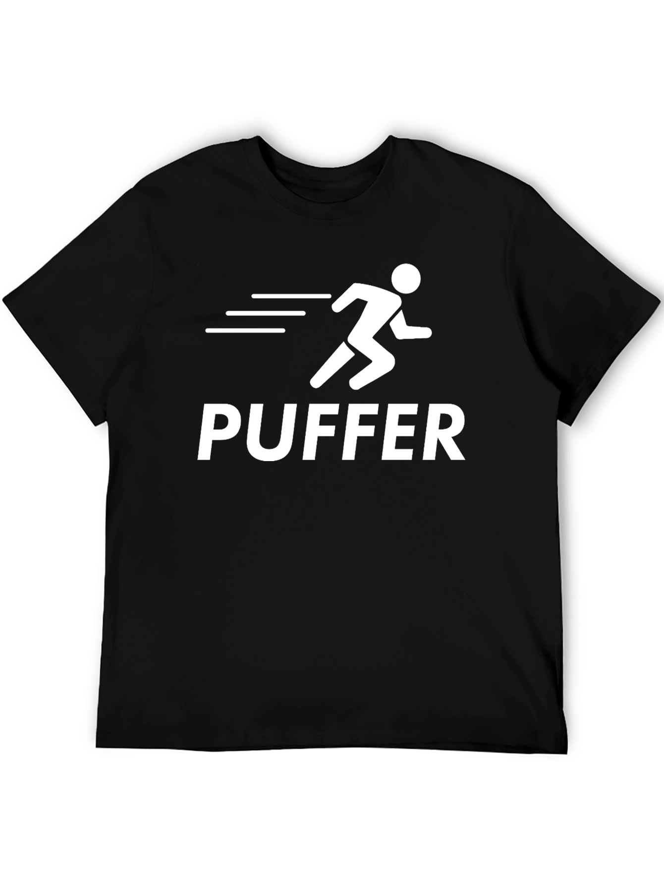 Puffer Running Man Graphic T-Shirt