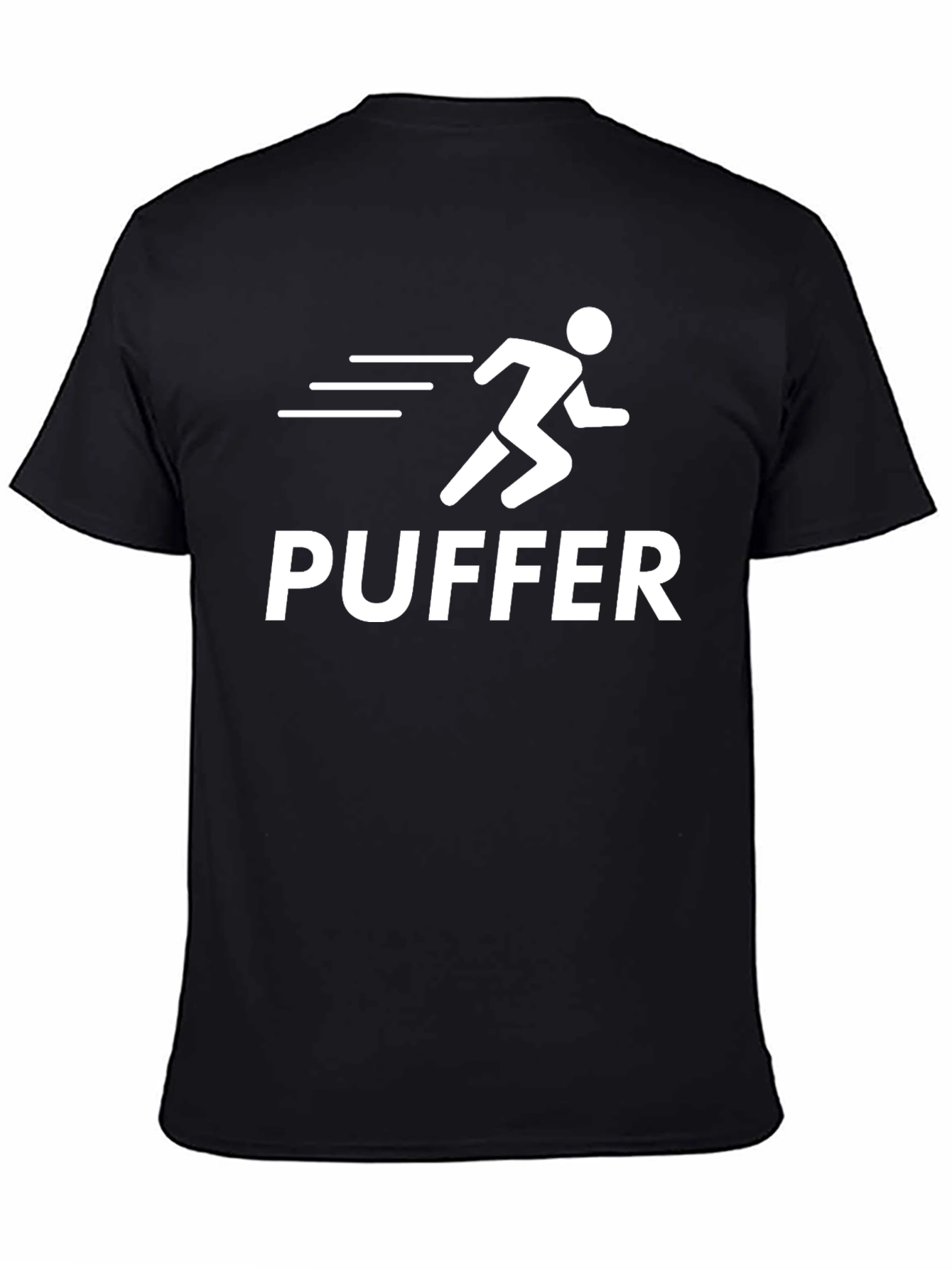 Puffer Running Man Graphic T-Shirt