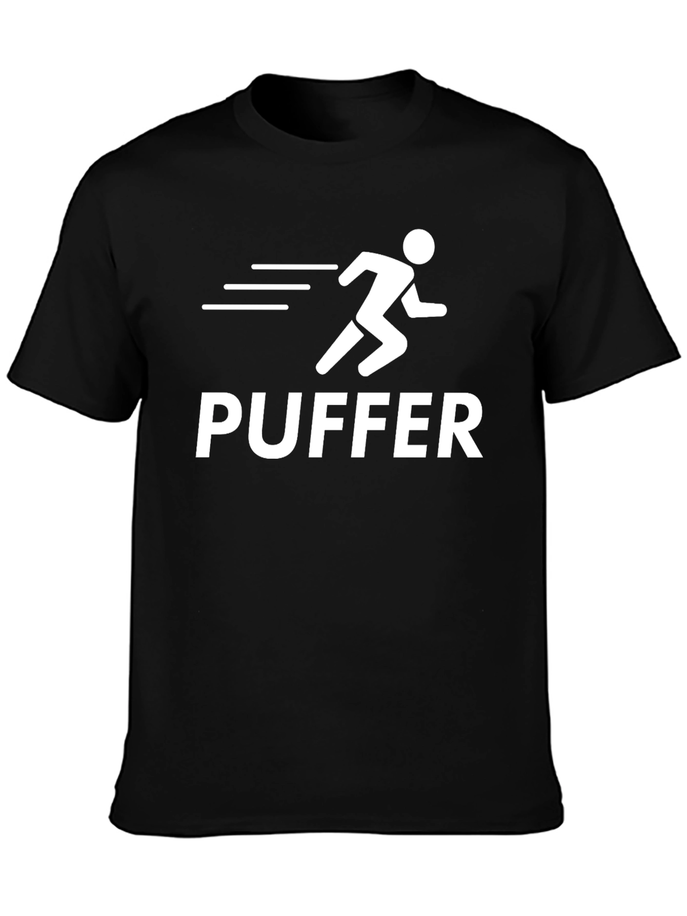 Puffer Running Man Graphic T-Shirt