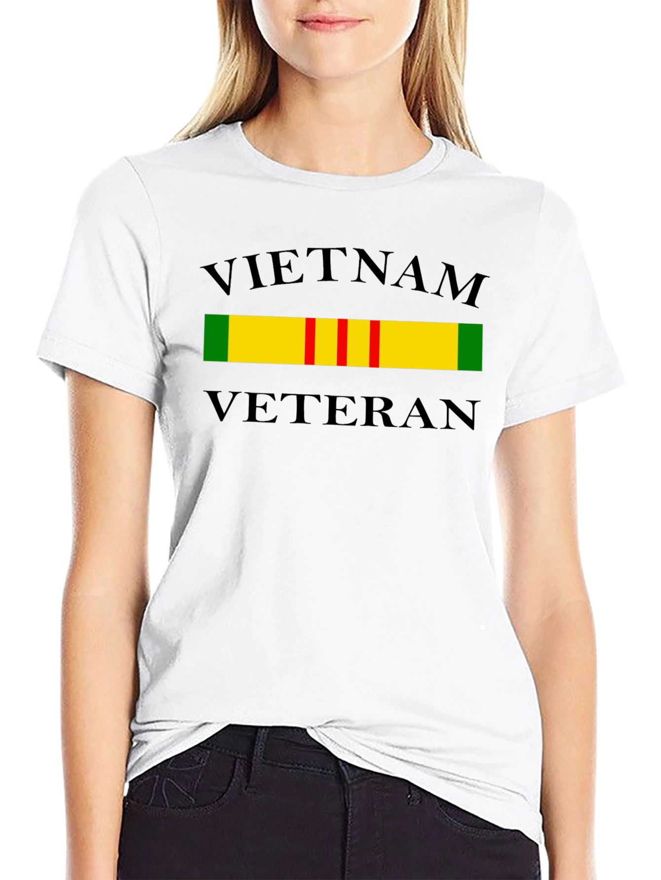 Vietnam Veteran T-Shirt - Black Tee