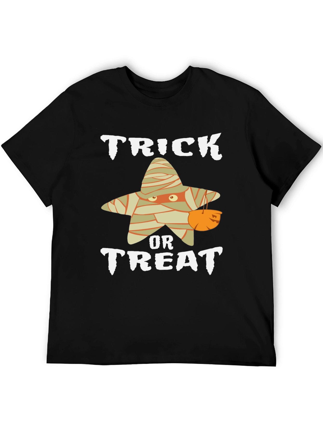 Halloween Starfish Mummy Graphic Tee