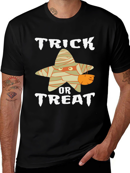 Halloween Starfish Mummy Graphic Tee