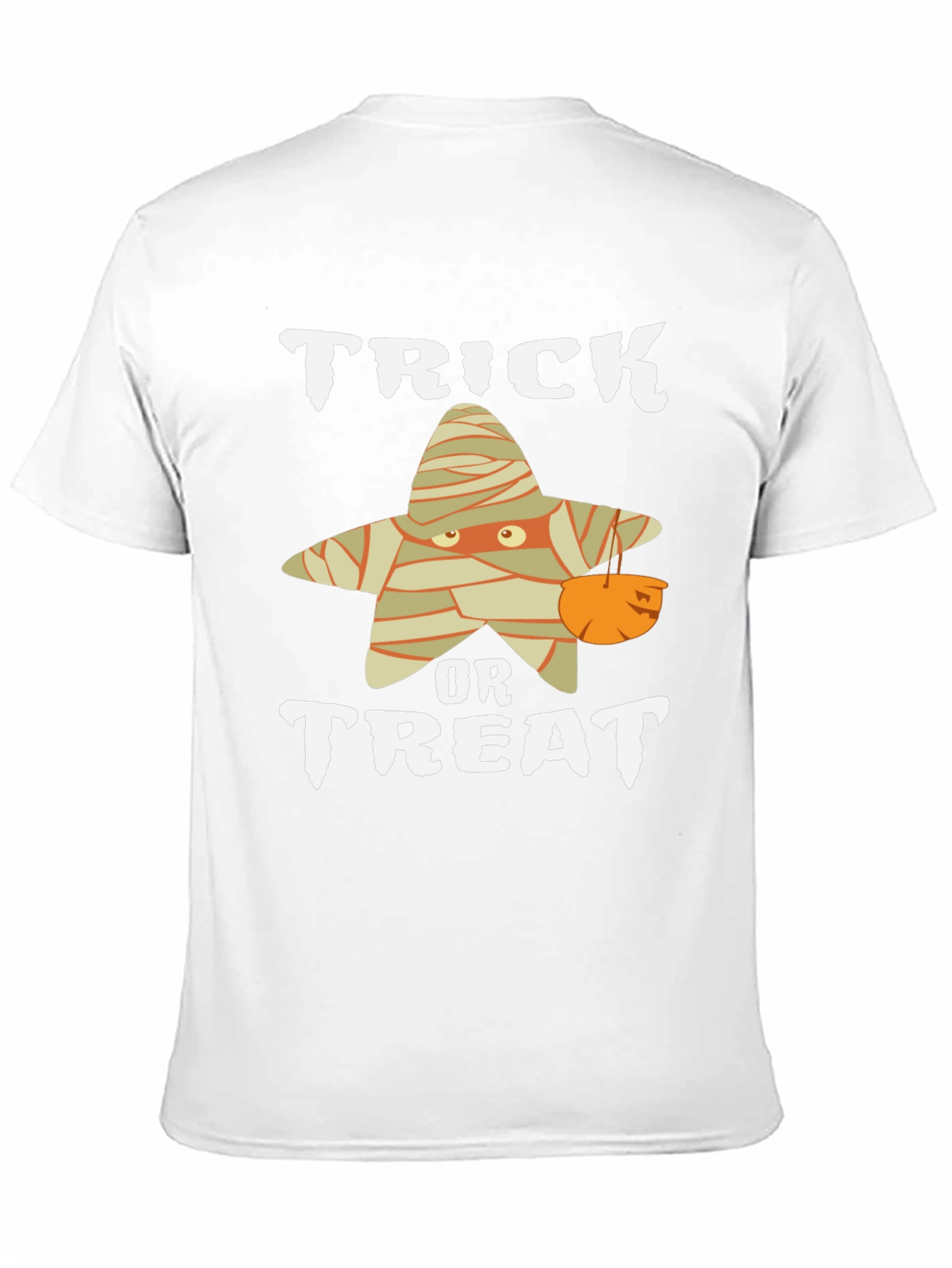 Halloween Starfish Mummy Graphic Tee