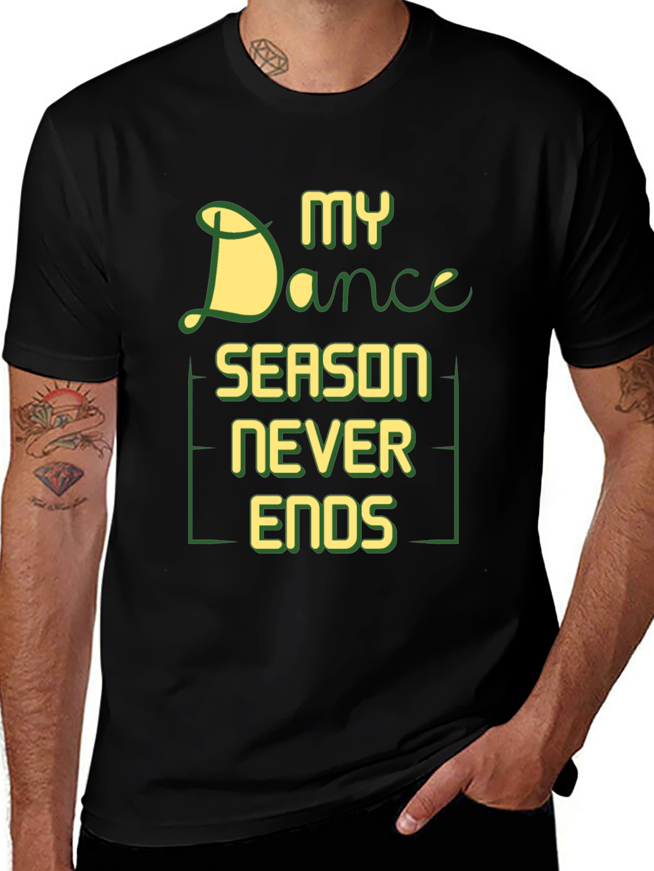 Dance Season Never Ends Graphic Tee
