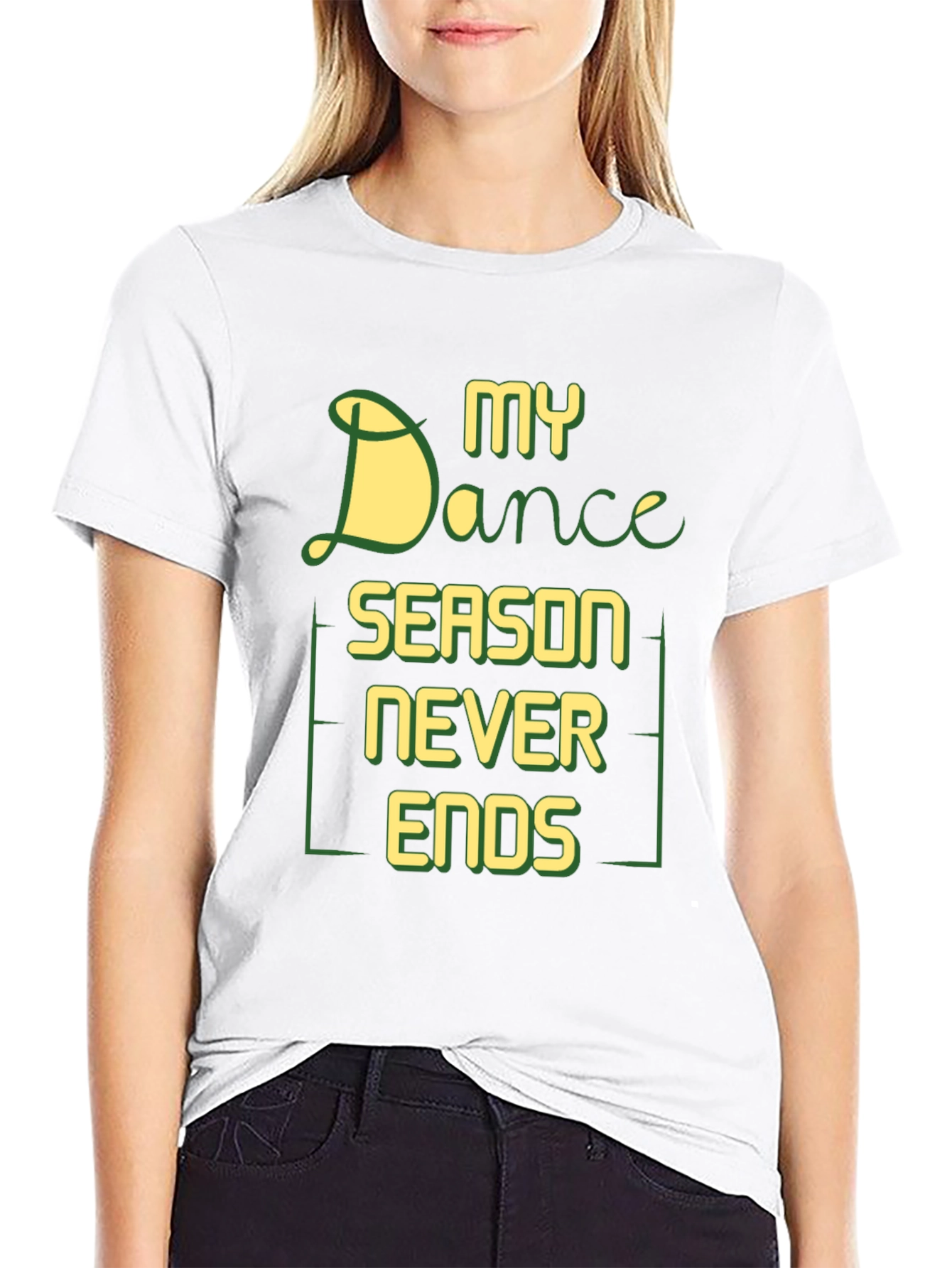 Dance Season Never Ends Graphic Tee