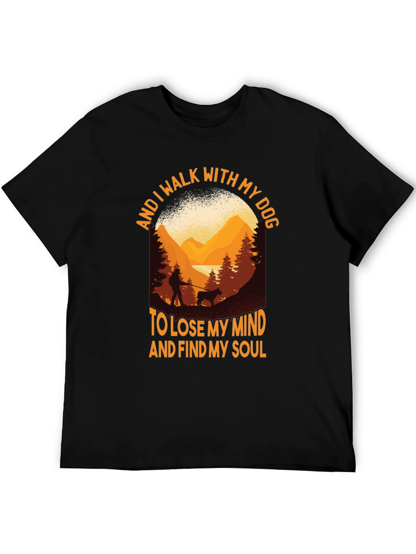 Walk With My Dog Graphic Tee