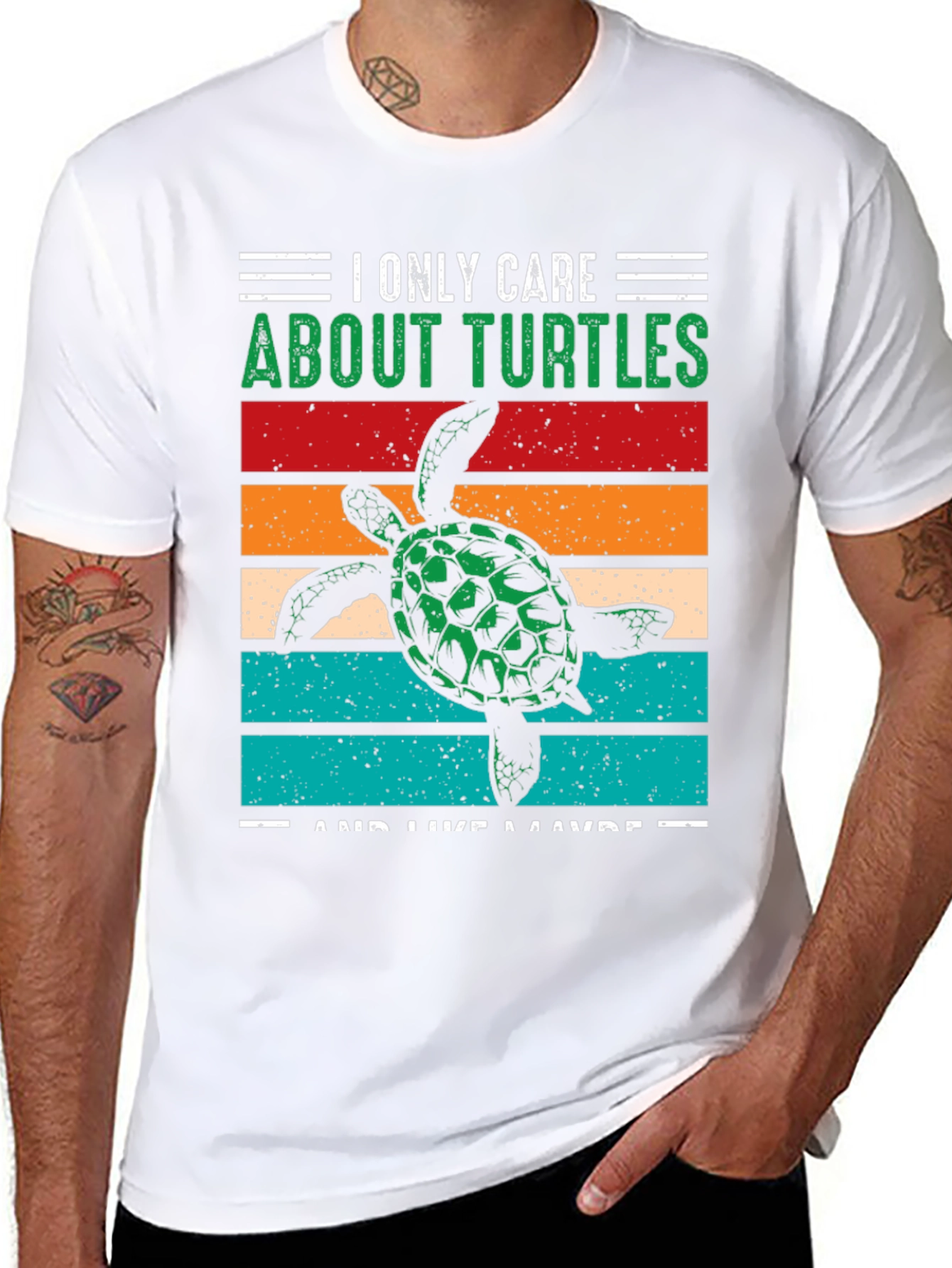 I Only Care About Turtles Graphic T-Shirt