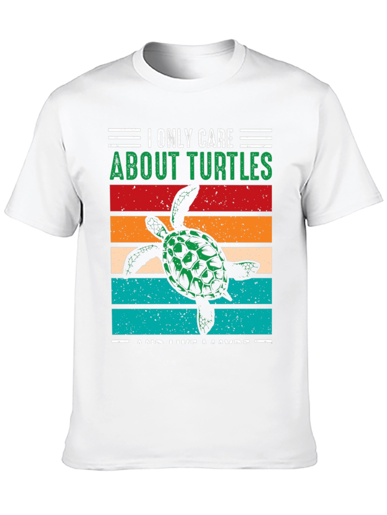 I Only Care About Turtles Graphic T-Shirt