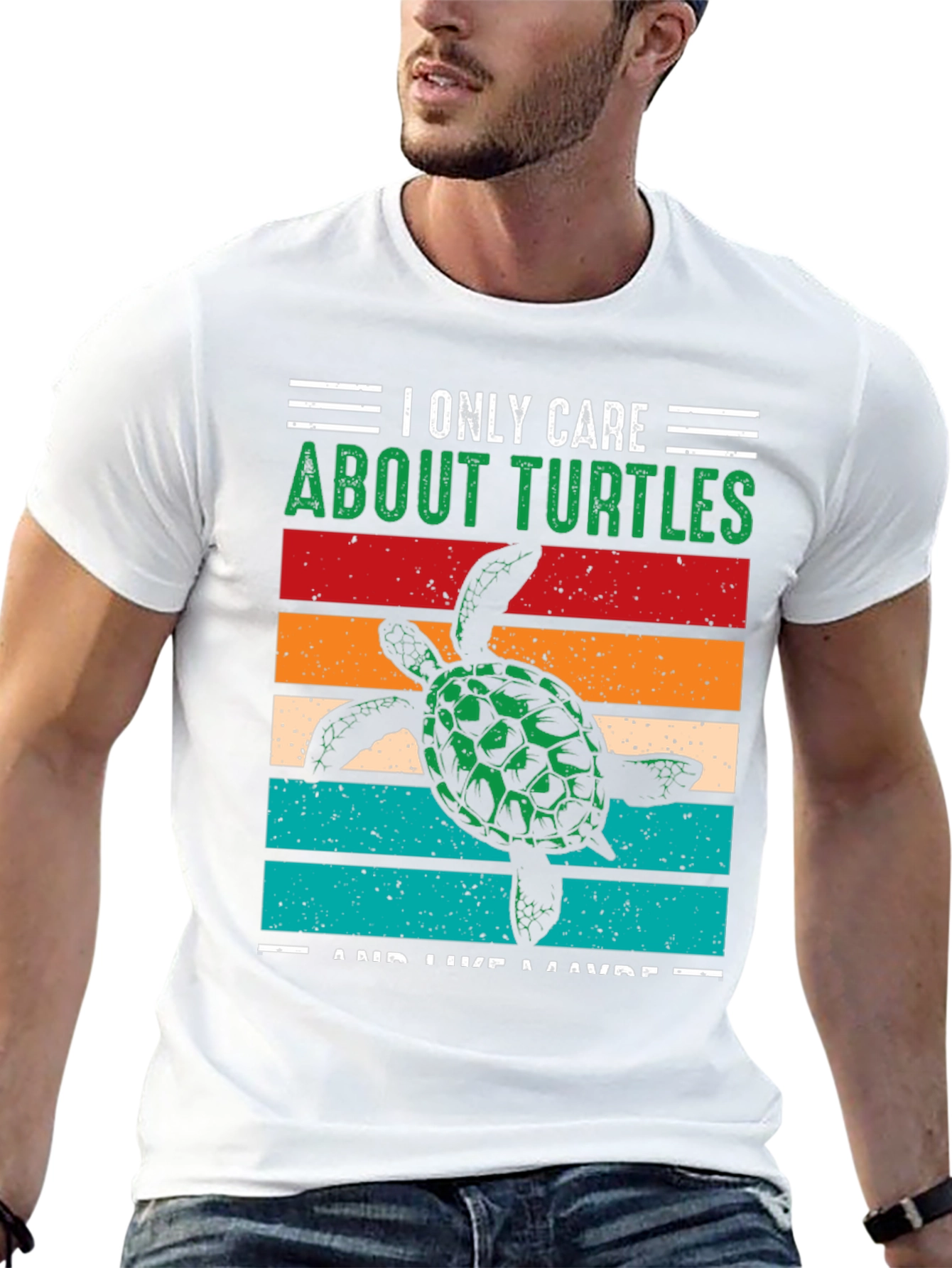 I Only Care About Turtles Graphic T-Shirt