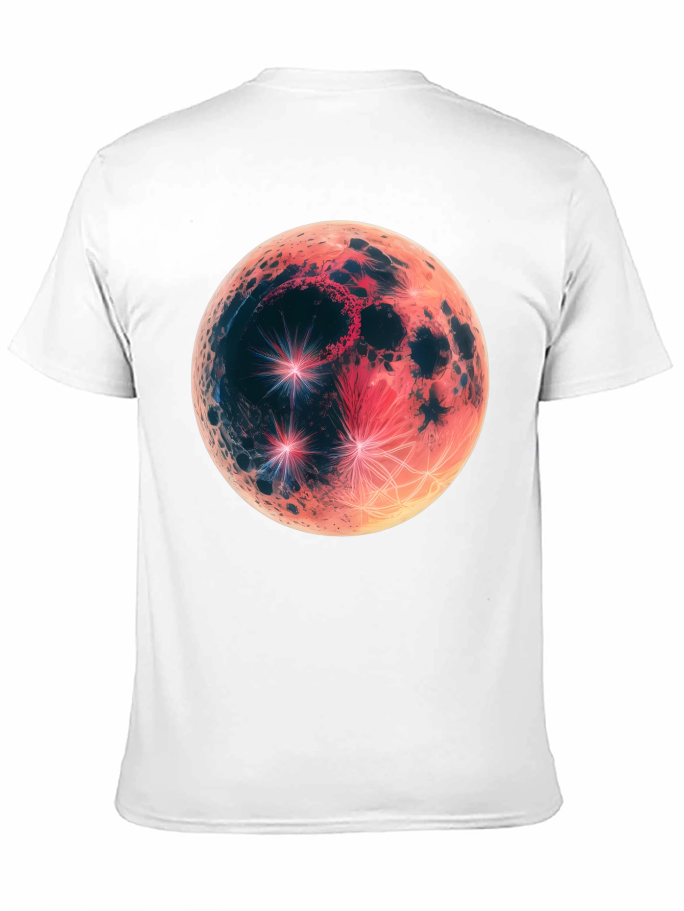 Lunar Eclipse Graphic Tee - Mens Black T-Shirt