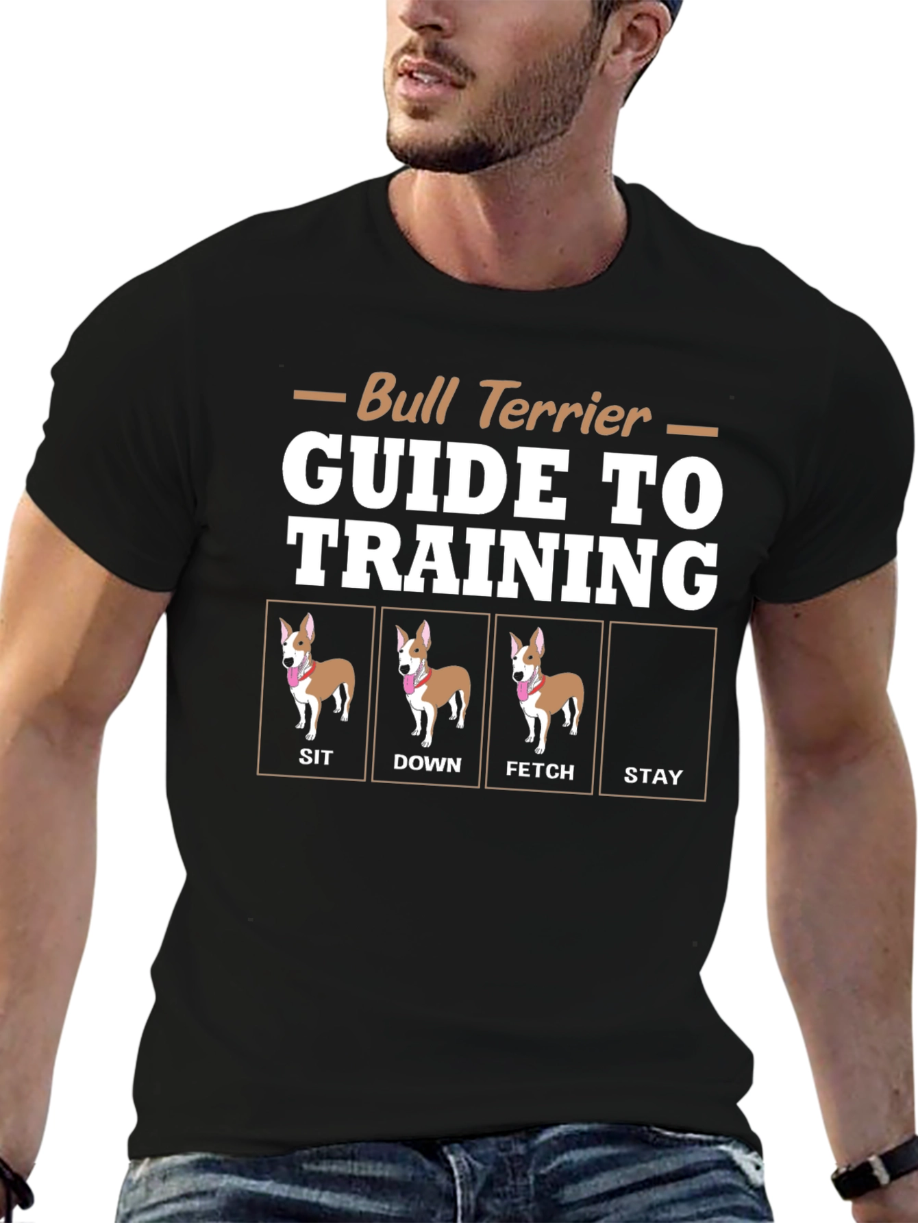 Bull Terrier Training Guide Graphic Tee