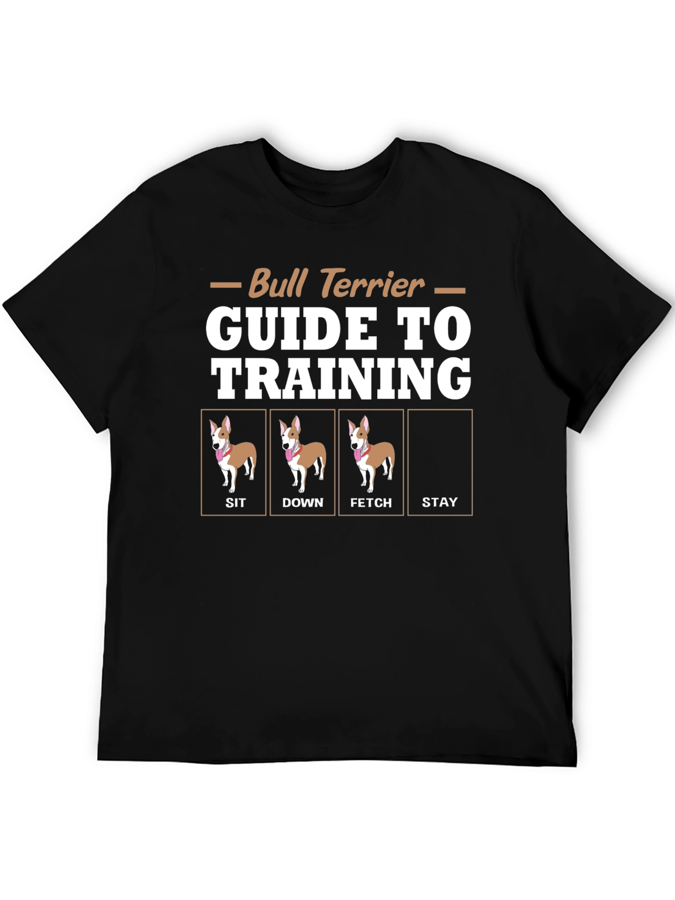 Bull Terrier Training Guide Graphic Tee