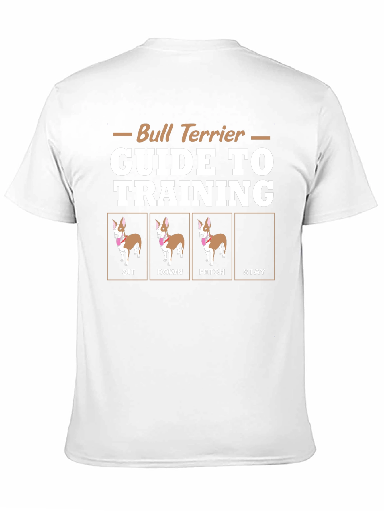 Bull Terrier Training Guide Graphic Tee