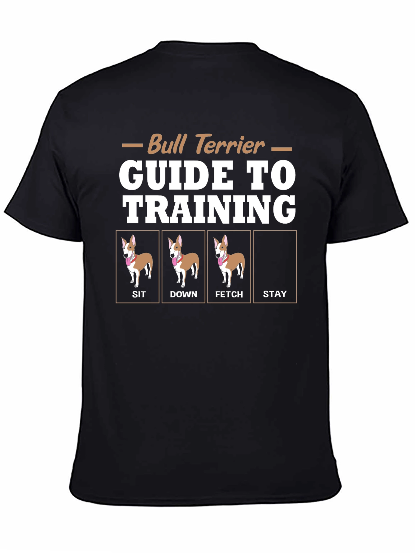 Bull Terrier Training Guide Graphic Tee