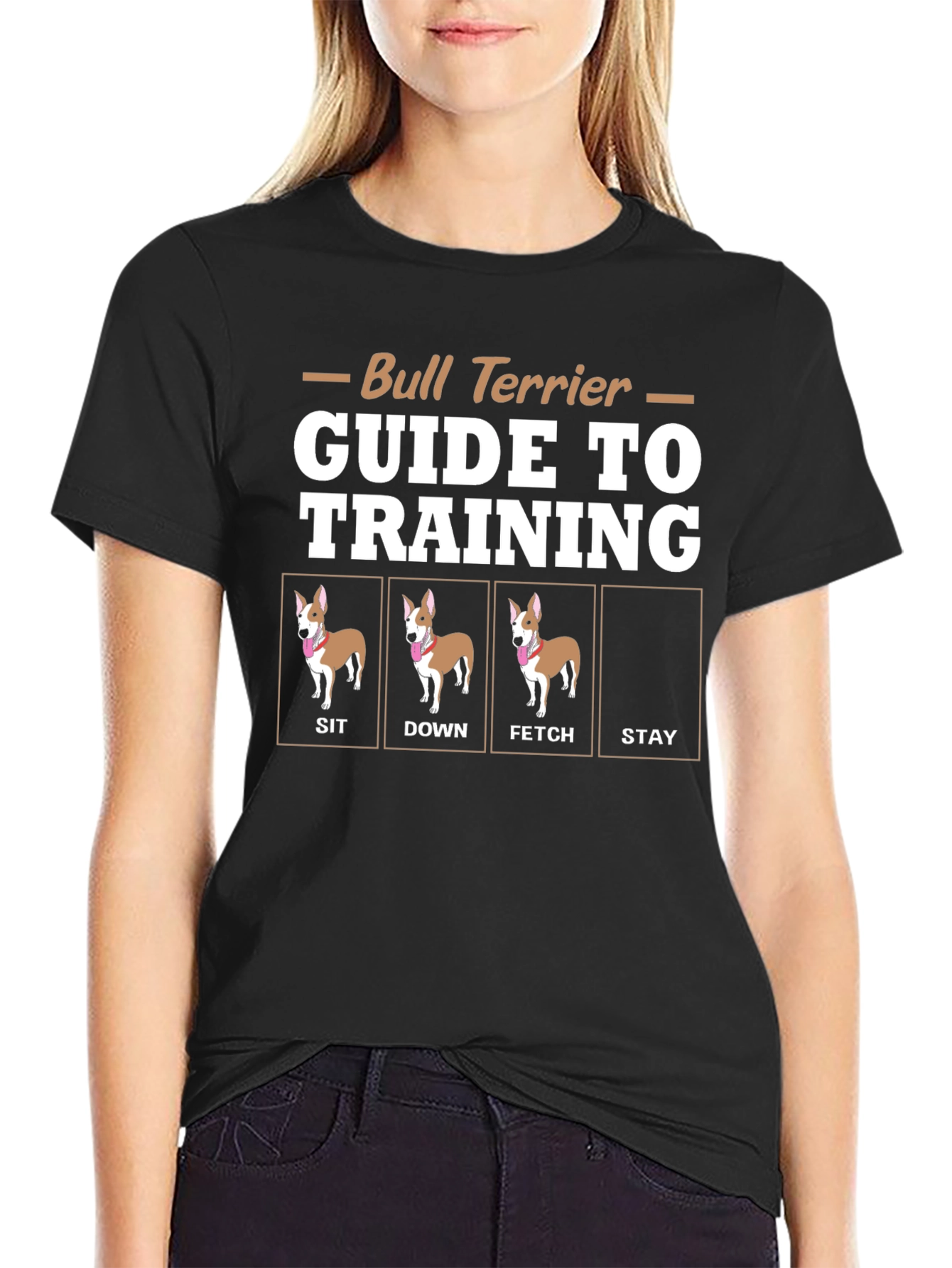 Bull Terrier Training Guide Graphic Tee