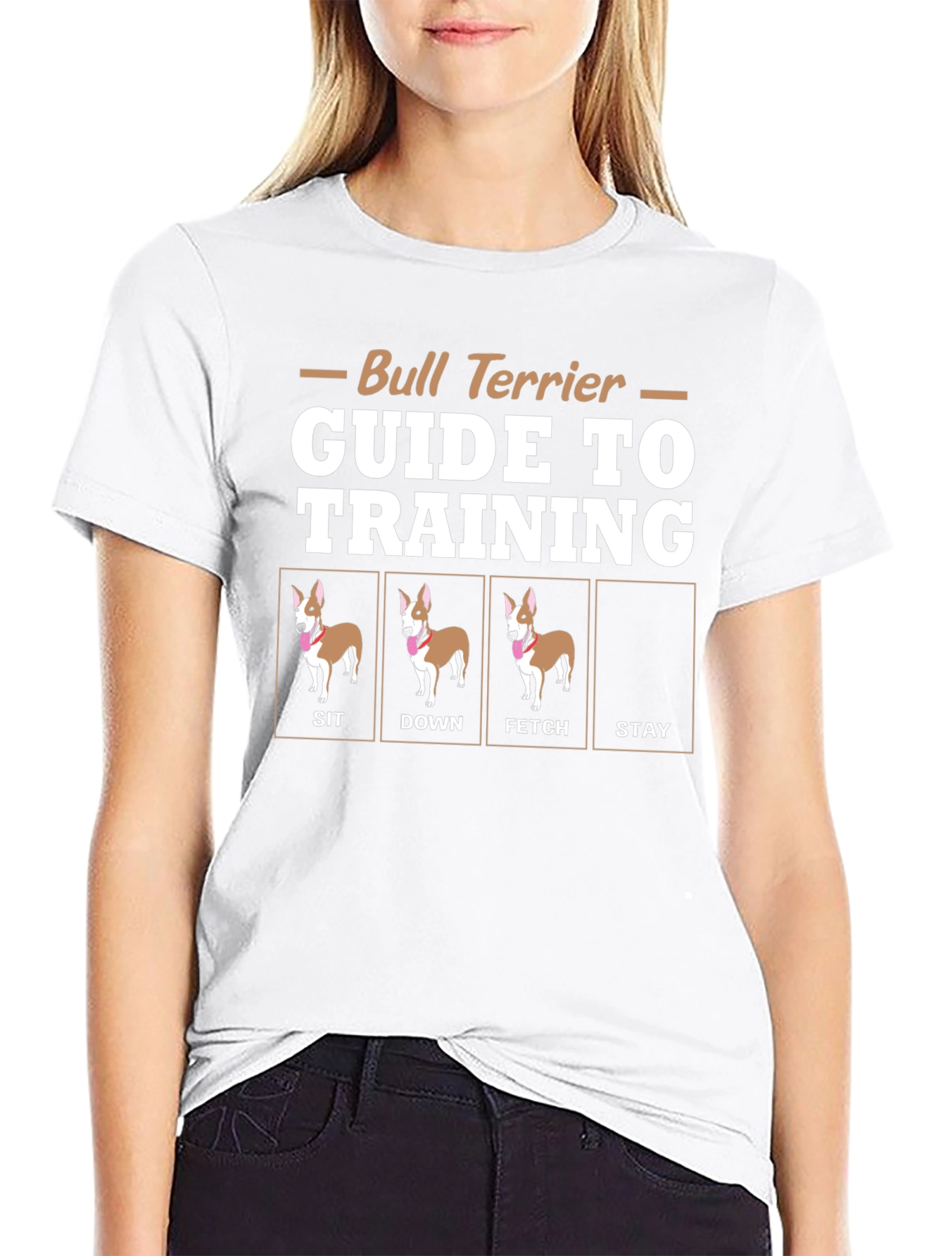 Bull Terrier Training Guide Graphic Tee