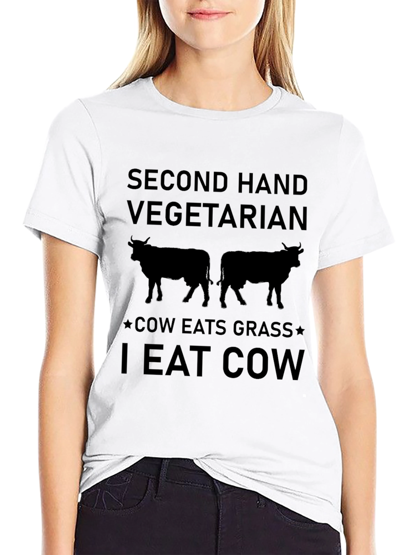 Second Hand Vegetarian T-Shirt