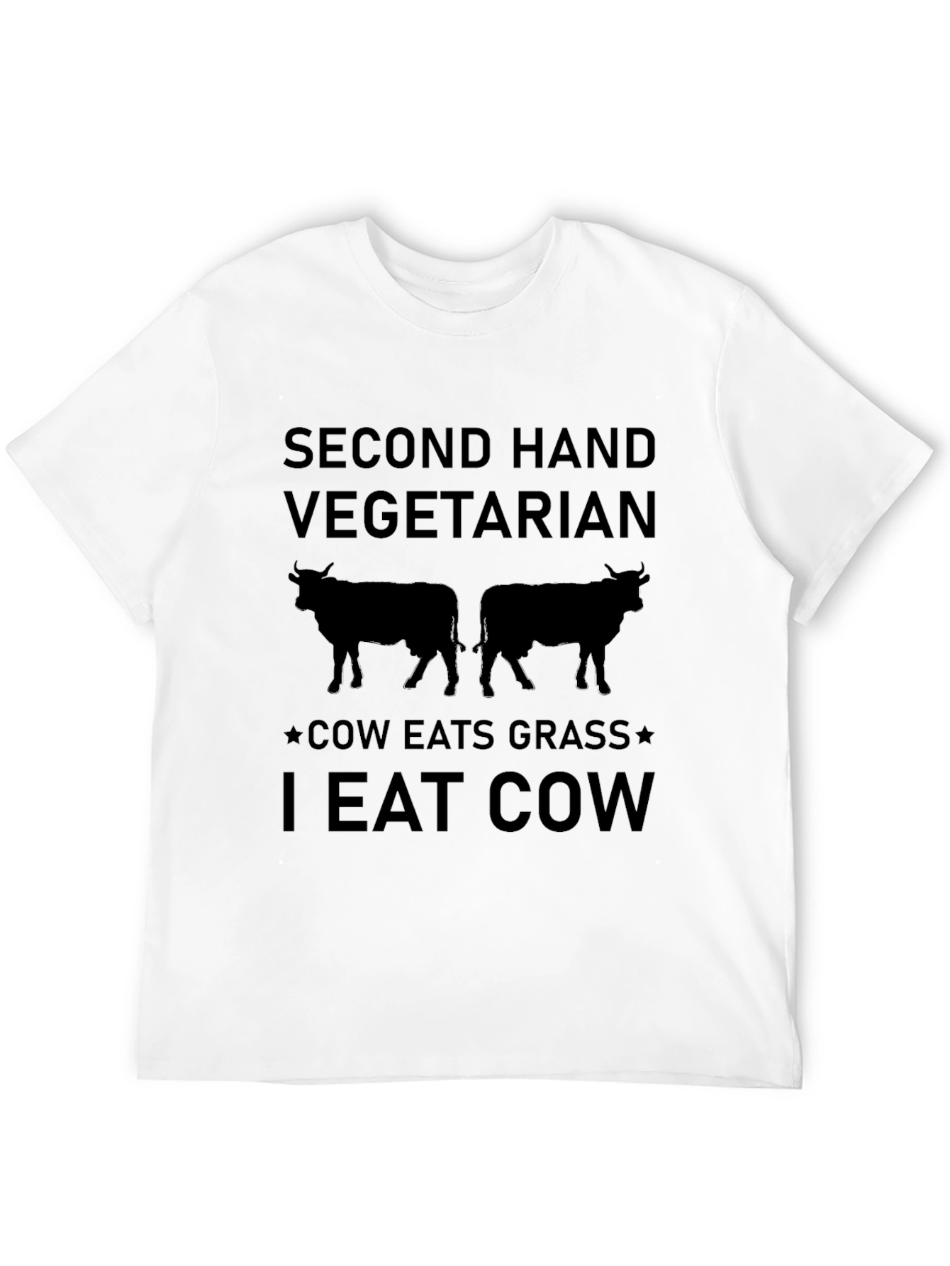 Second Hand Vegetarian T-Shirt