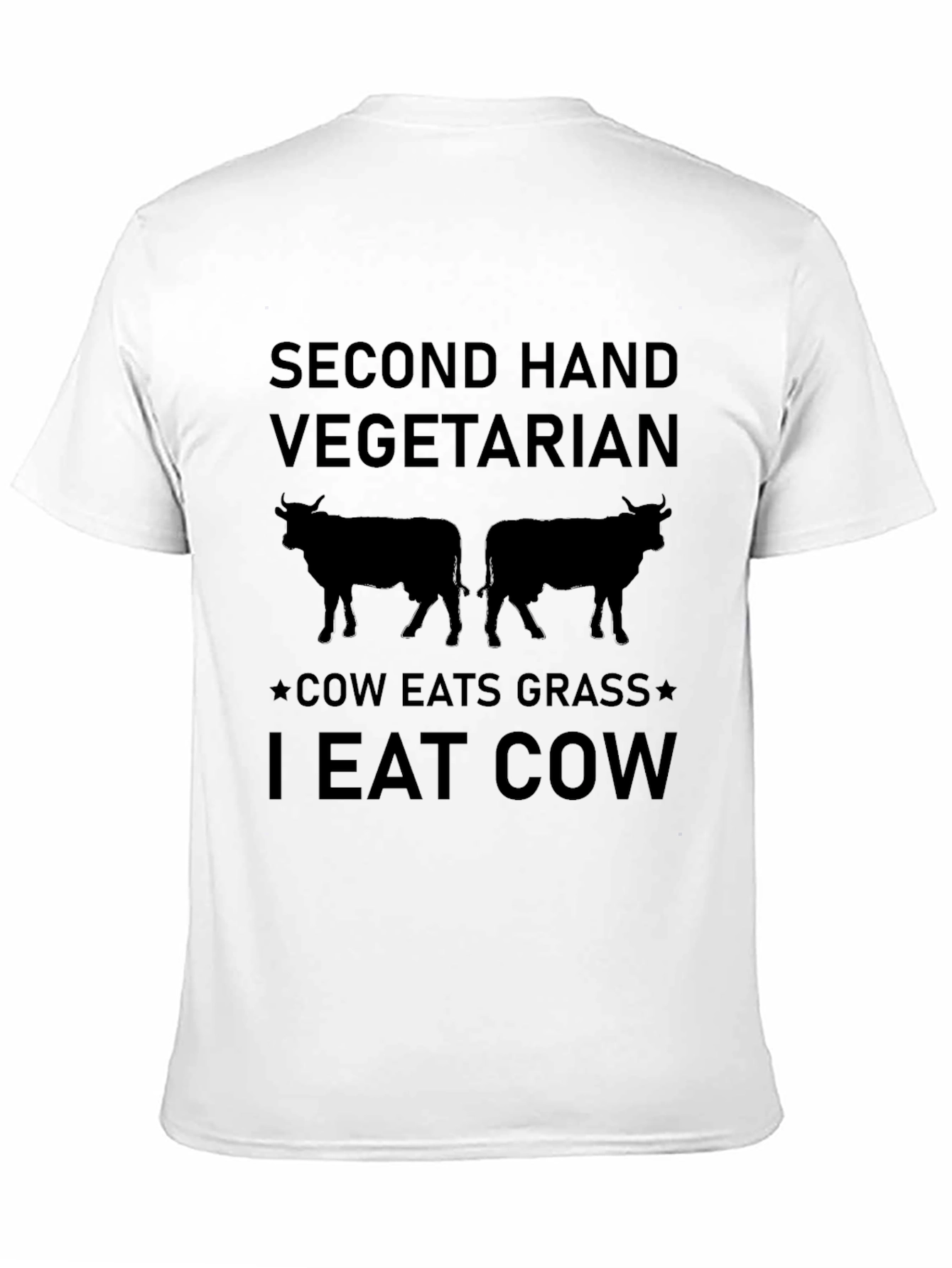 Second Hand Vegetarian T-Shirt