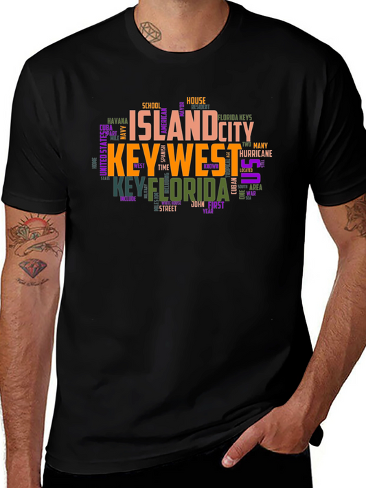Key West Word Art T-Shirt