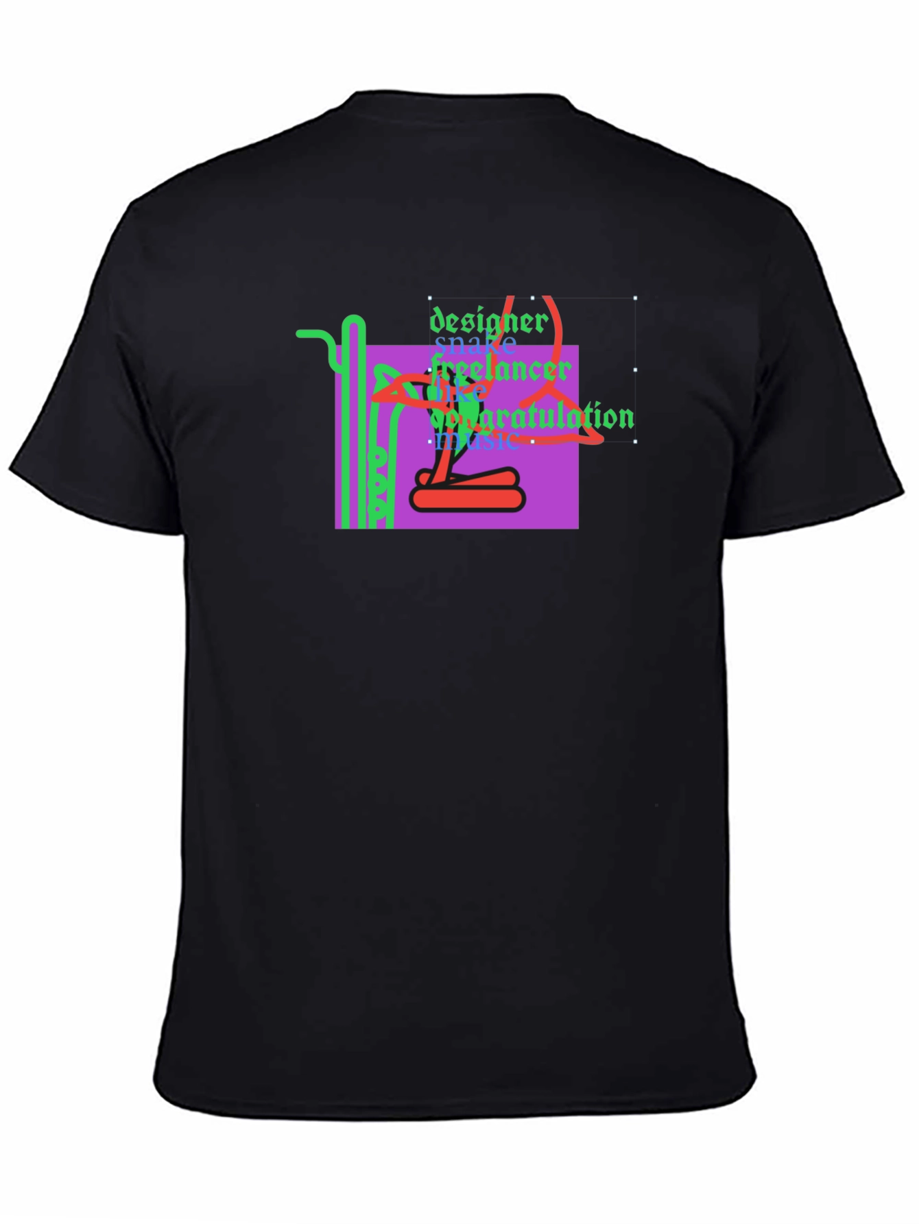 Unique Graphic T-Shirt - Designer Freelancer Celebration