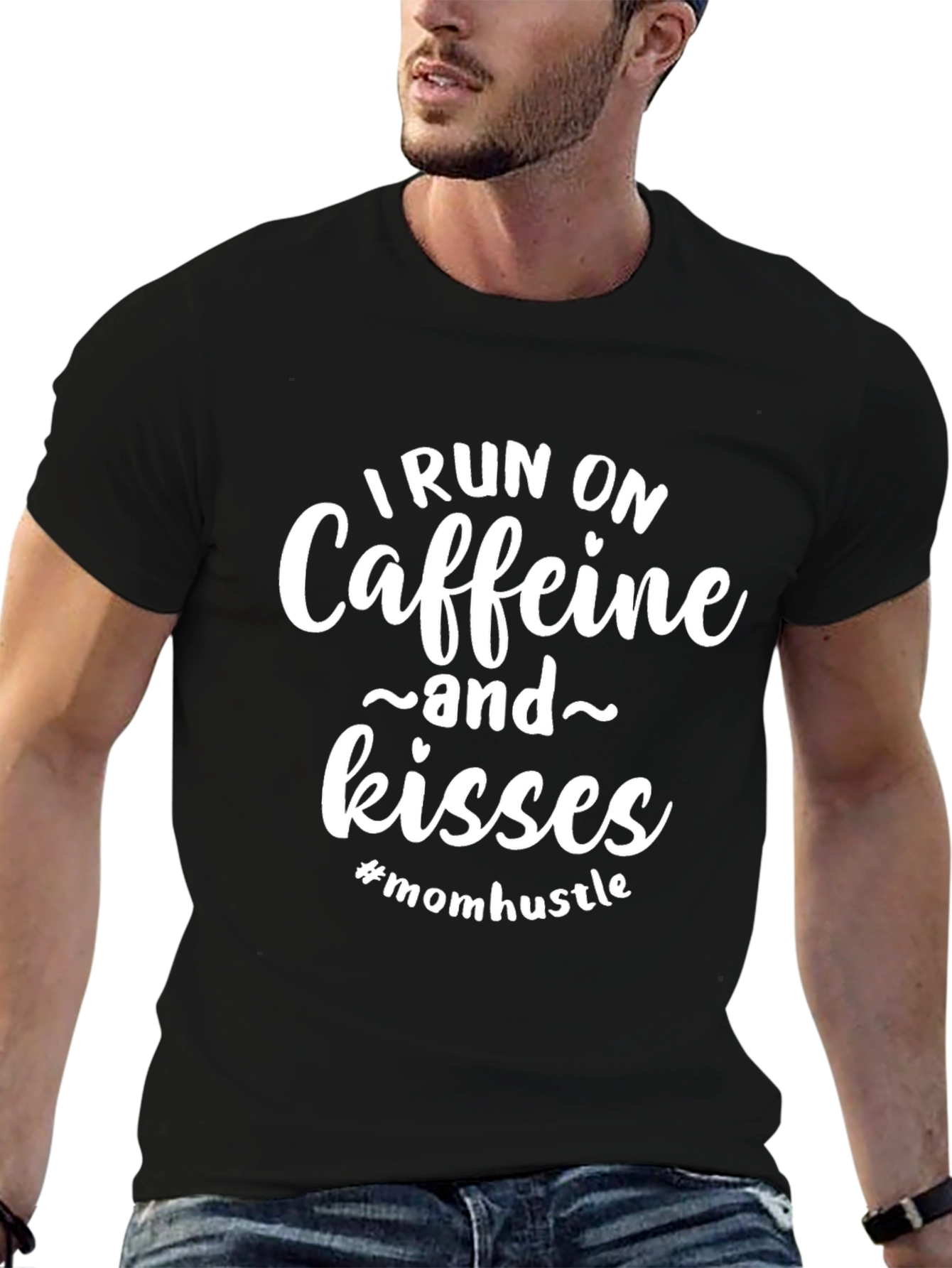 Caffeine & Kisses Graphic Tee