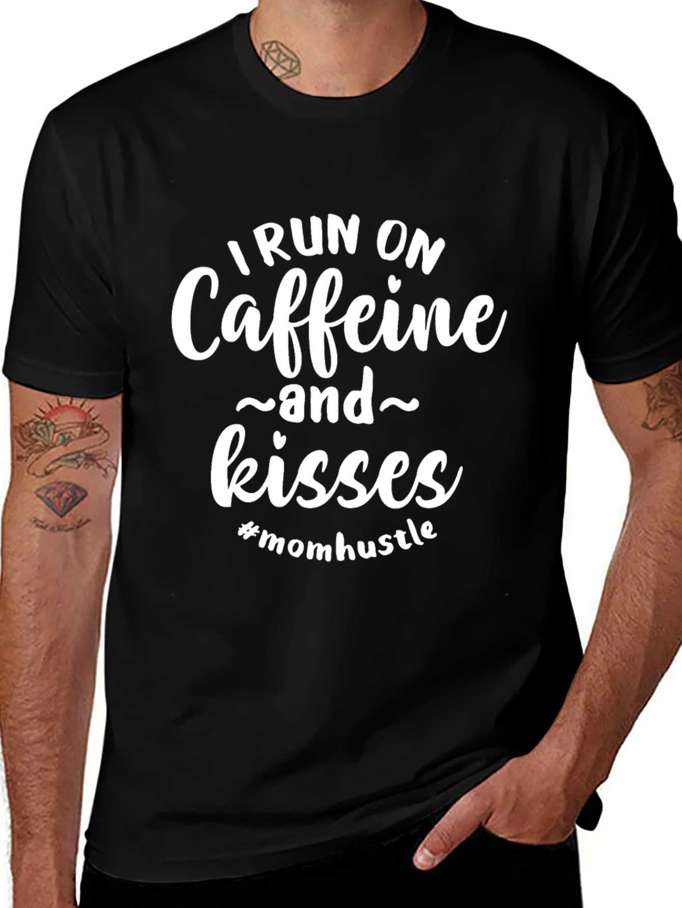 Caffeine & Kisses Graphic Tee
