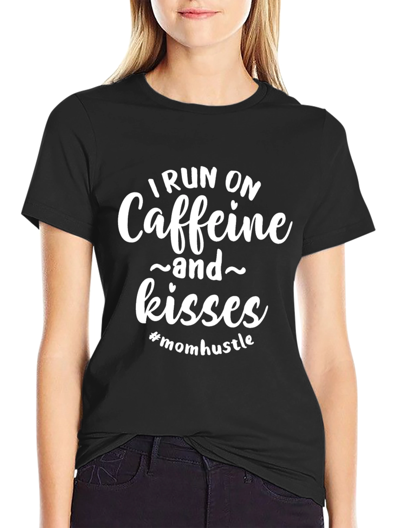 Caffeine & Kisses Graphic Tee