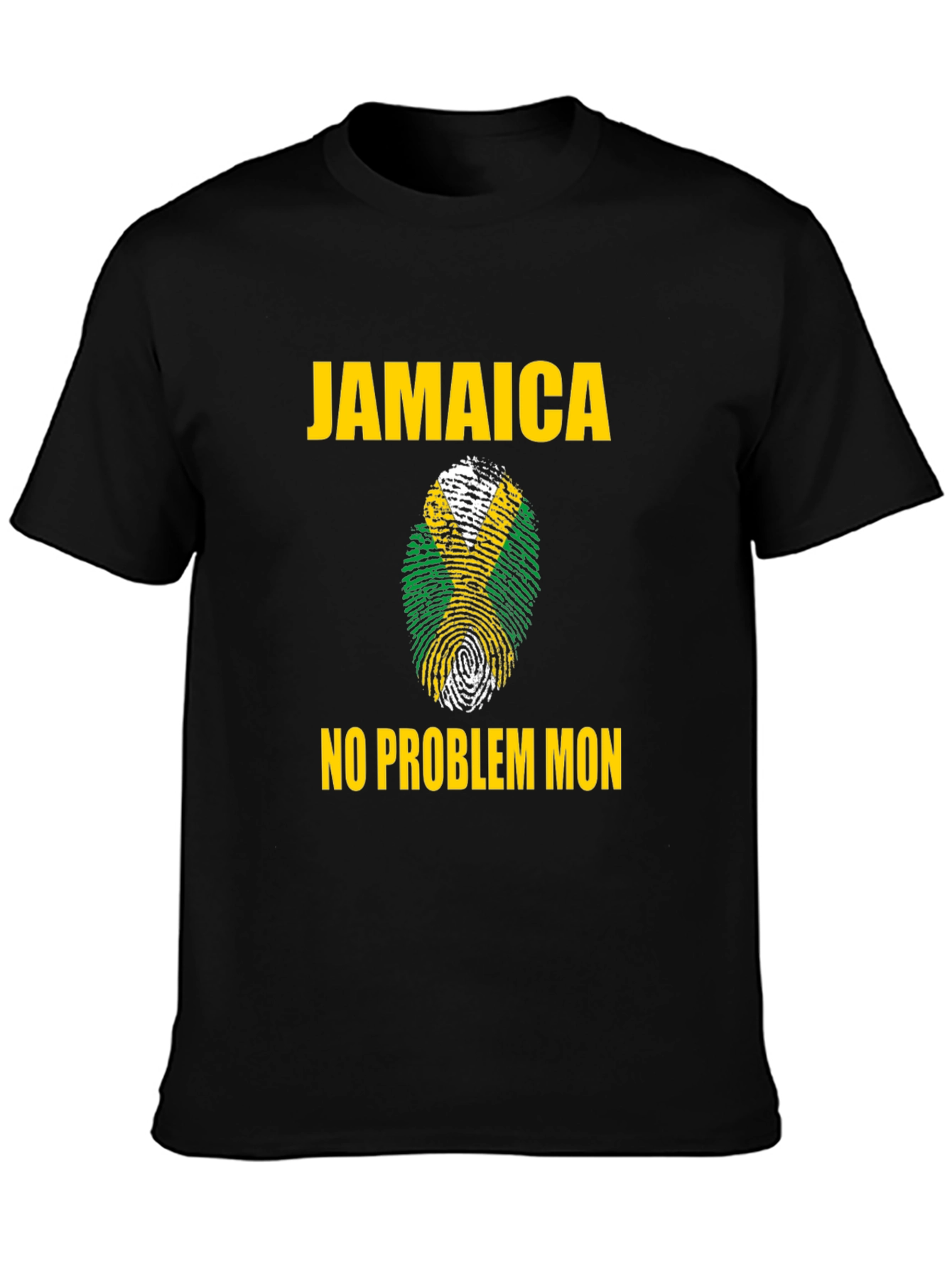 Jamaica No Problem Mon Black T-Shirt