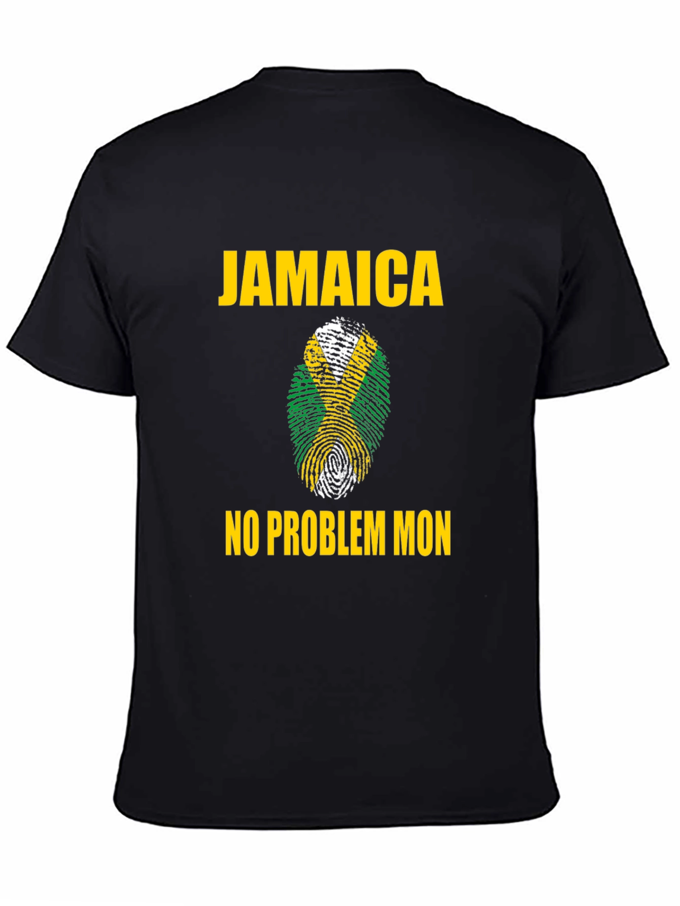 Jamaica No Problem Mon Black T-Shirt