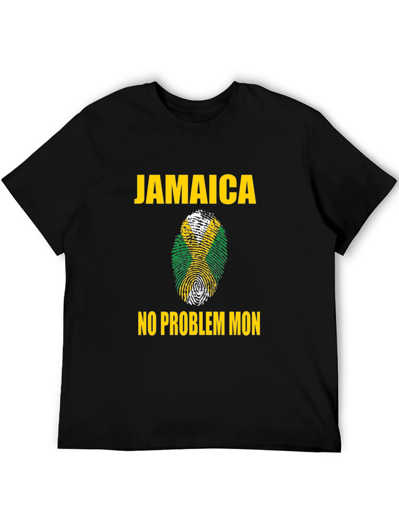 Jamaica No Problem Mon Black T-Shirt