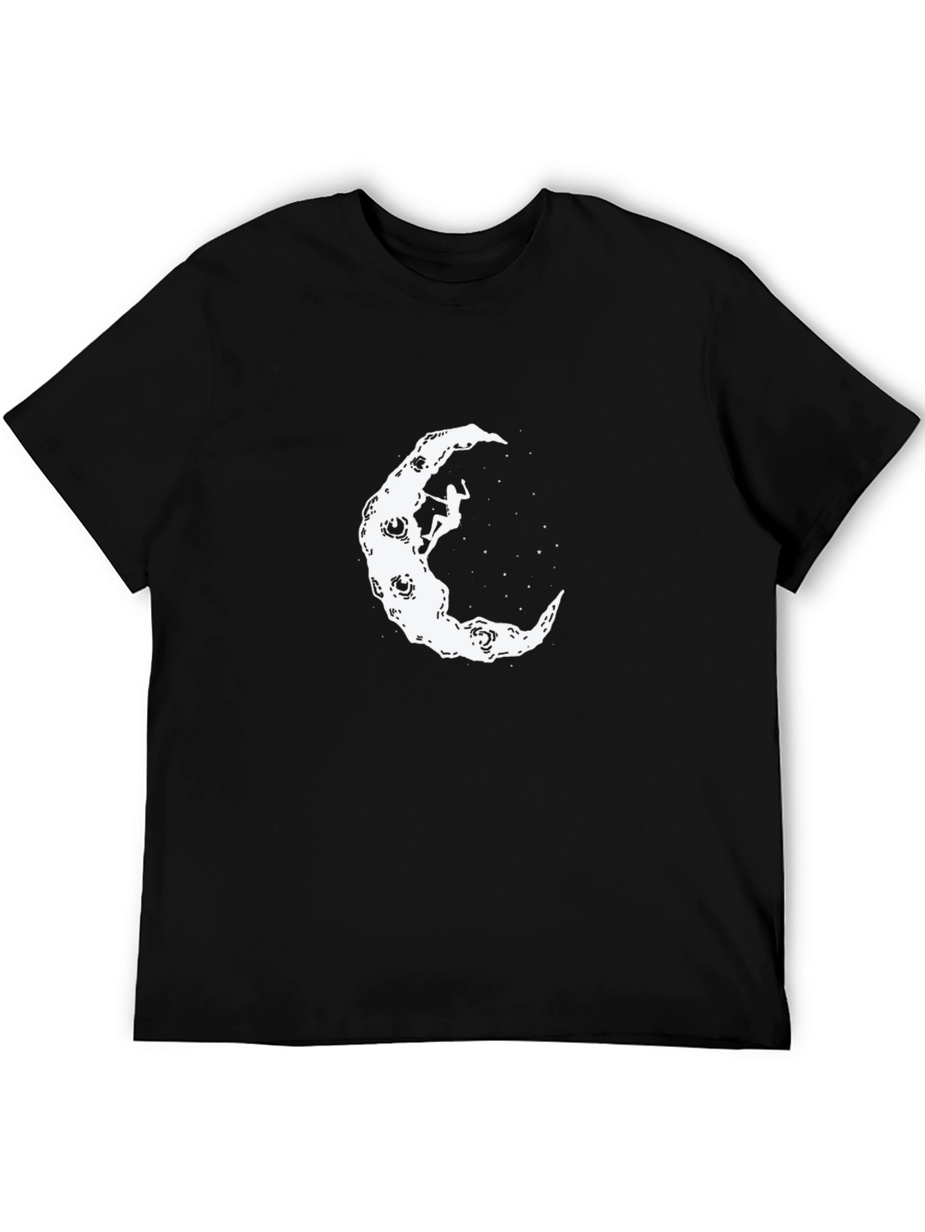 Climbing Moon Graphic T-Shirt