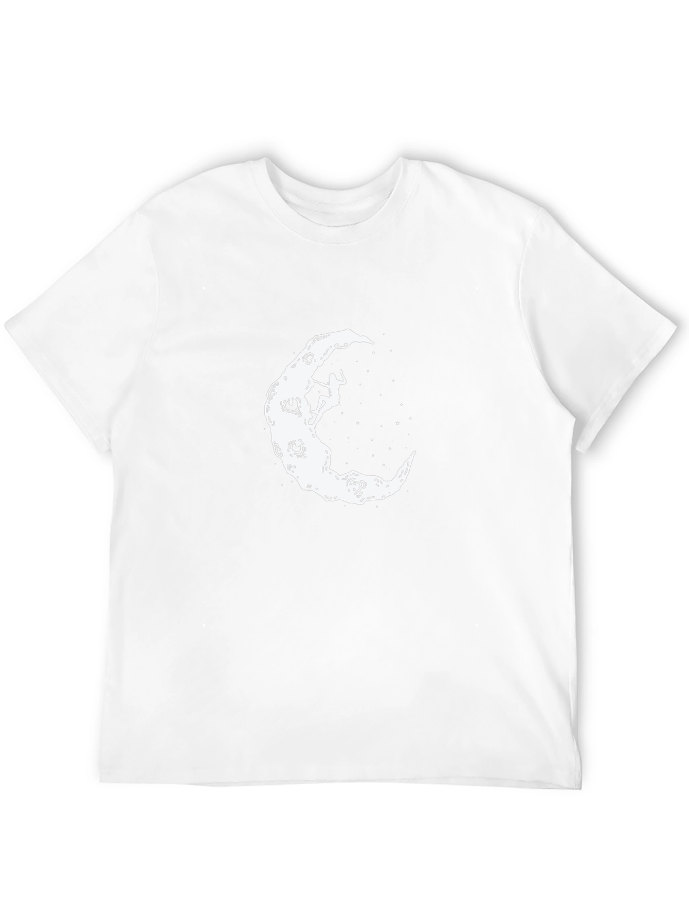 Climbing Moon Graphic T-Shirt