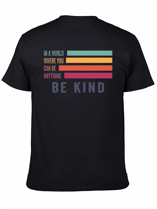 Be Kind Graphic T-Shirt - Retro Style