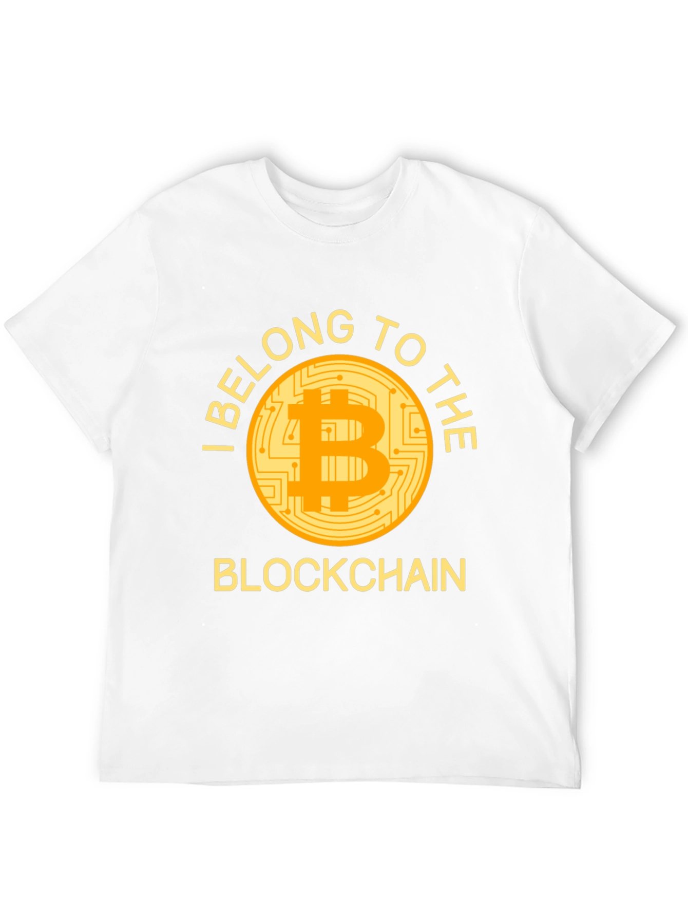 Bitcoin Blockchain T-Shirt - Crypto Enthusiast Apparel