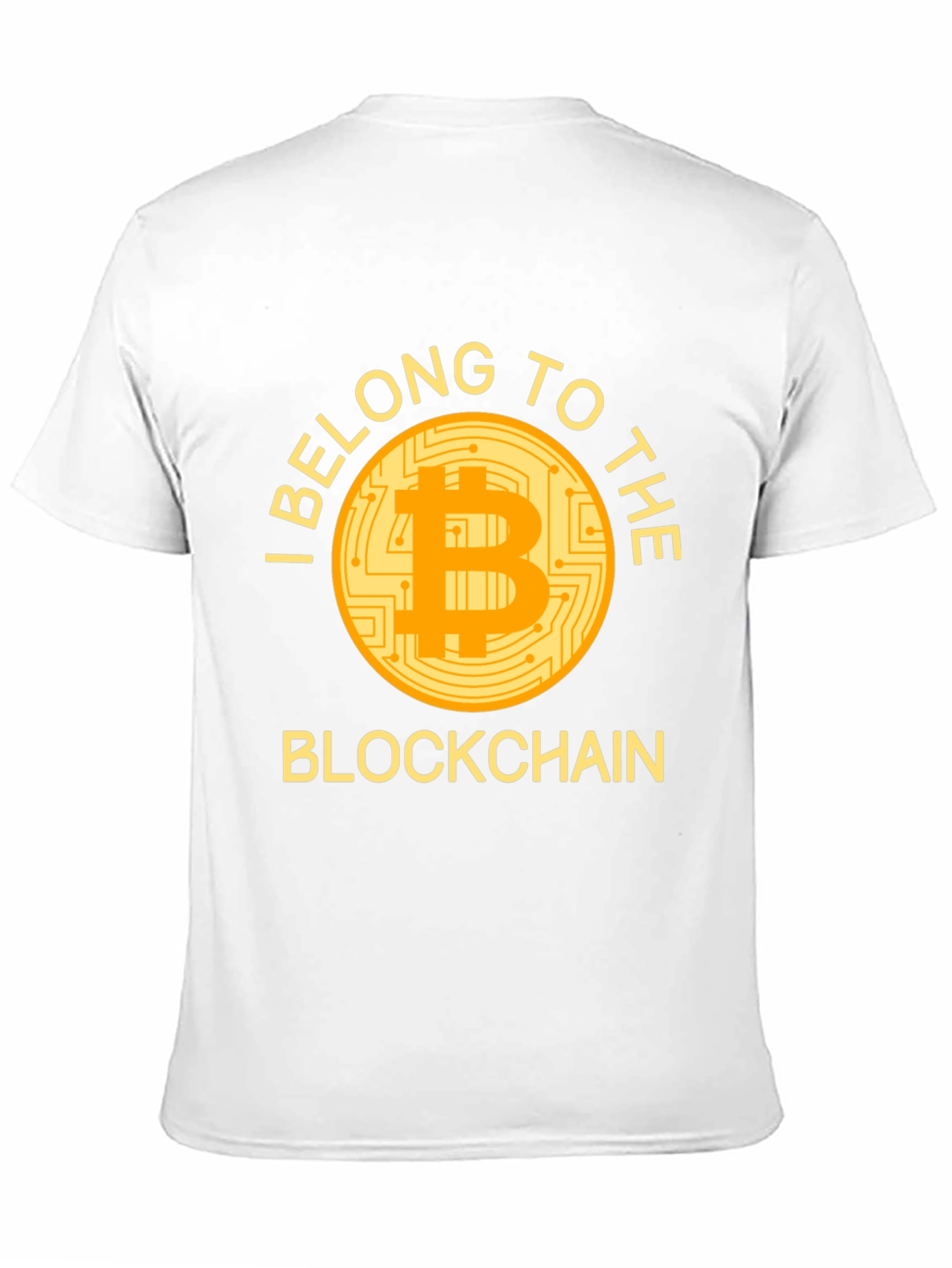 Bitcoin Blockchain T-Shirt - Crypto Enthusiast Apparel