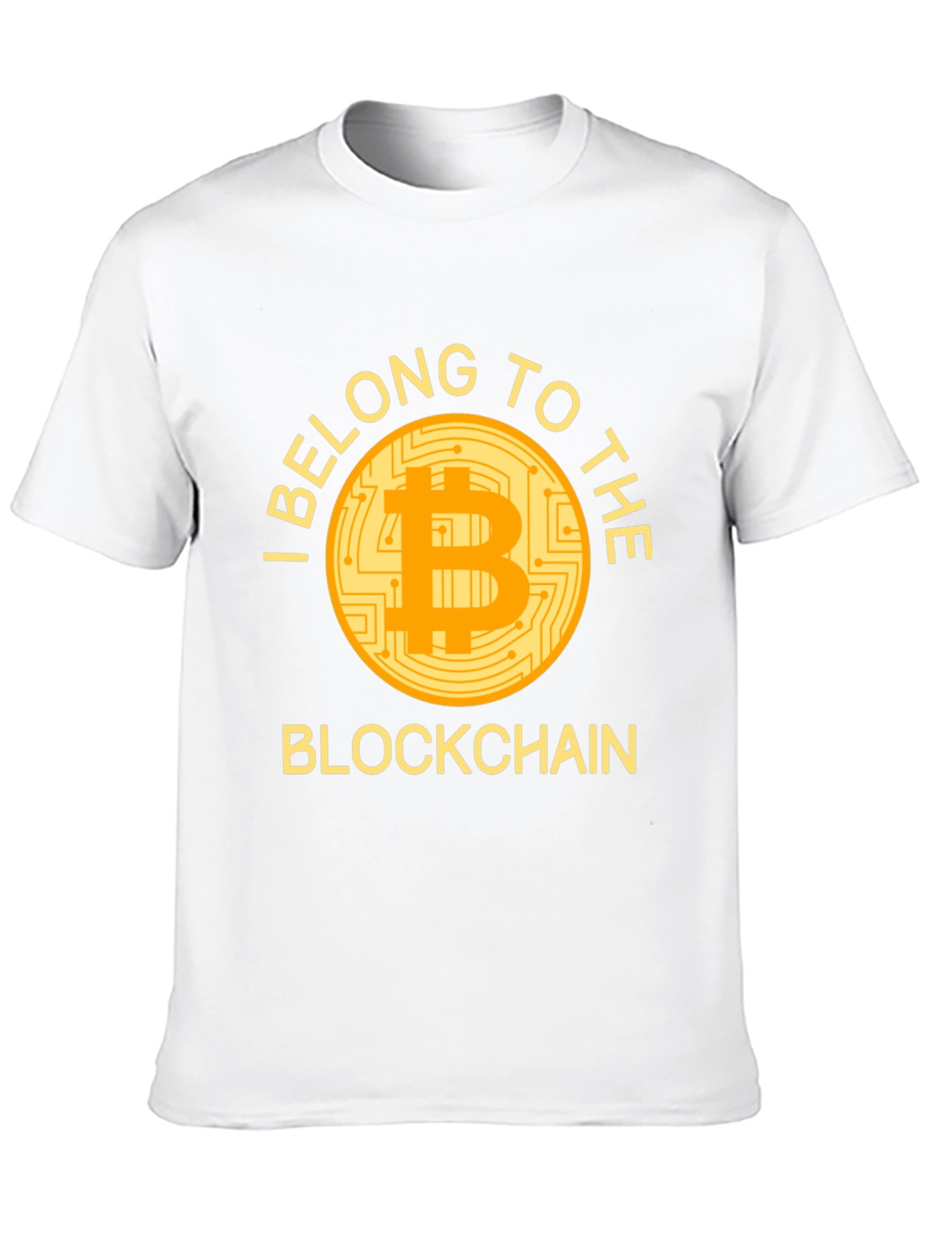 Bitcoin Blockchain T-Shirt - Crypto Enthusiast Apparel