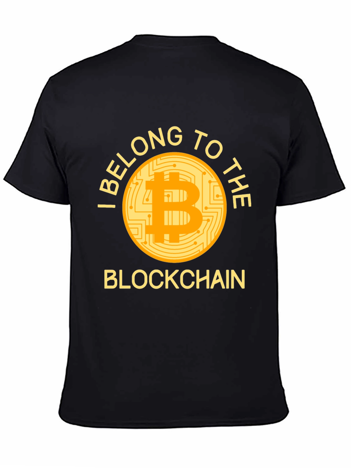 Bitcoin Blockchain T-Shirt - Crypto Enthusiast Apparel