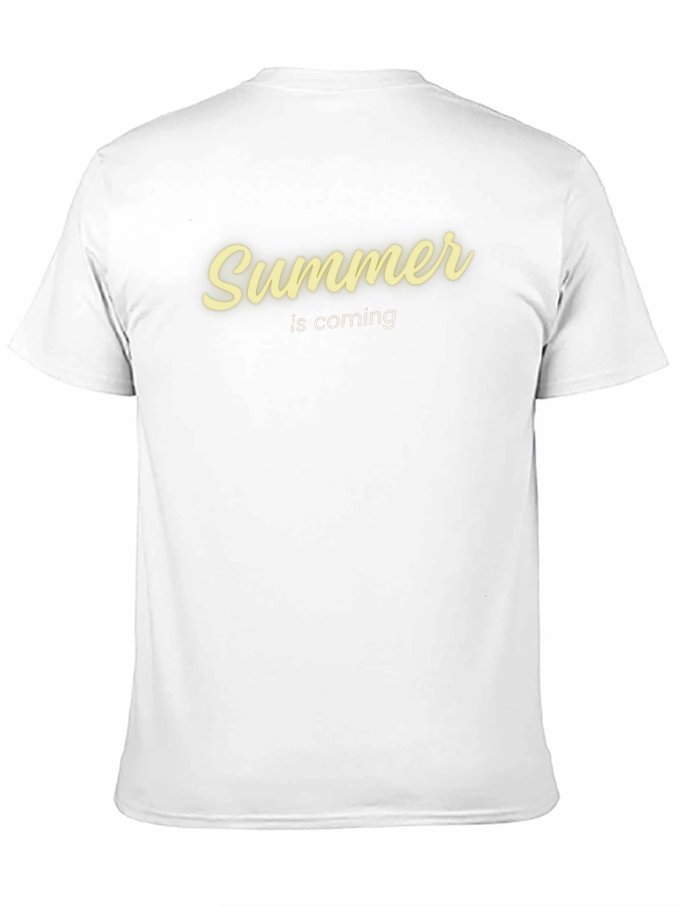 Summer is Coming Graphic T-Shirt - Black