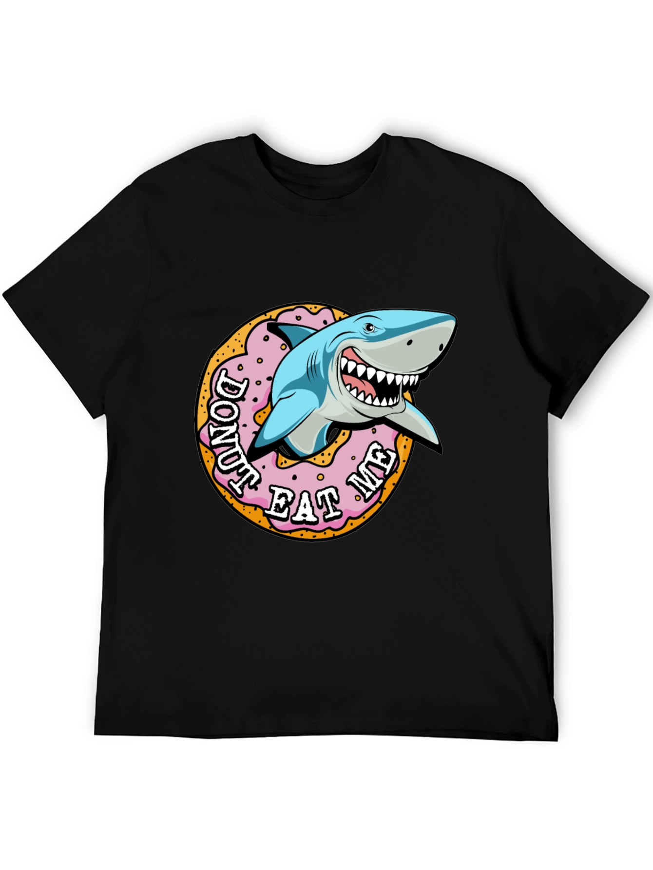 Donut Eat Me Shark Graphic Tee
