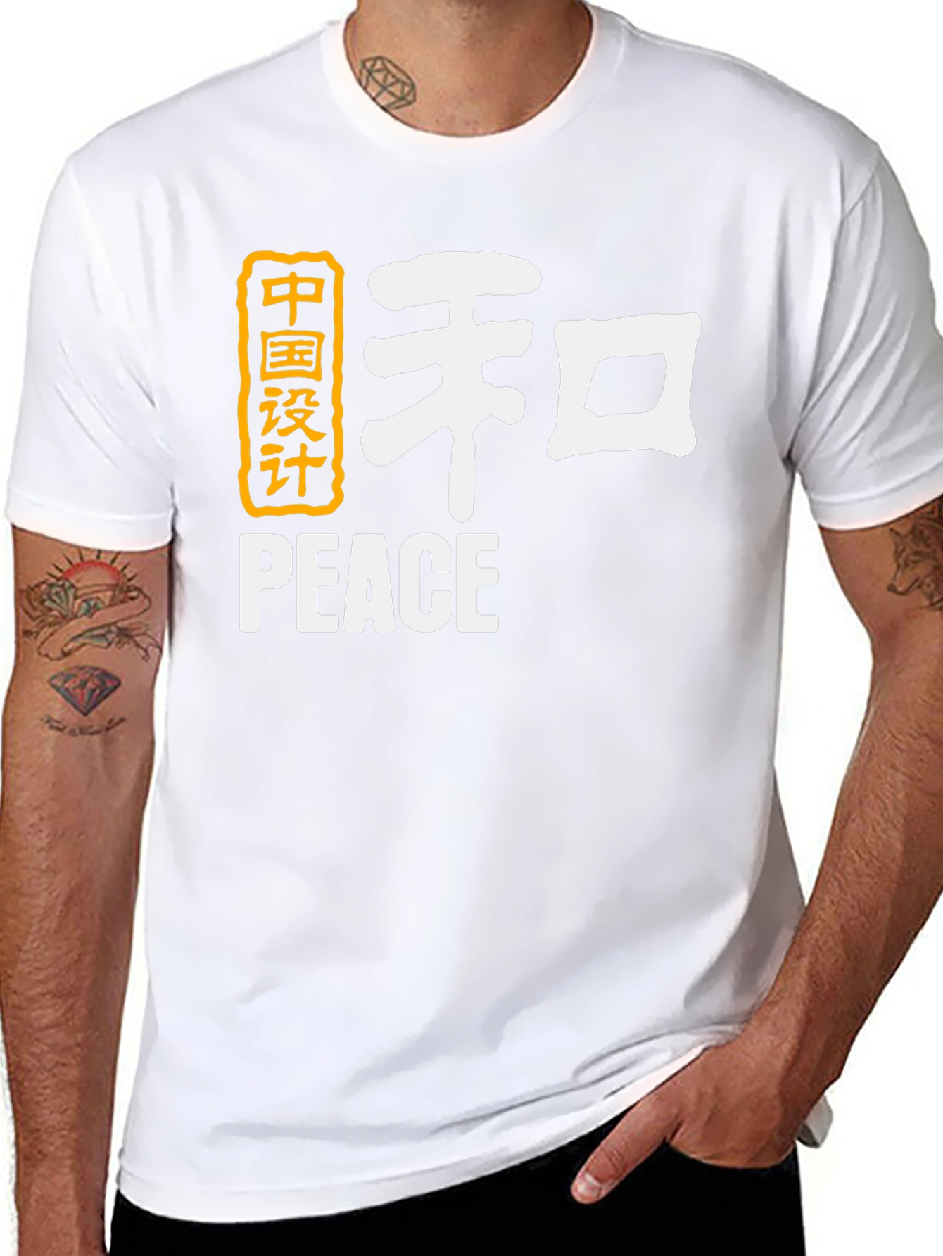 Peace Design Black T-Shirt